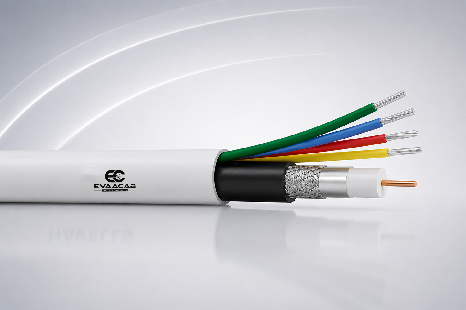 EVAACAB Wires & Cables - CCTV Camera Cable